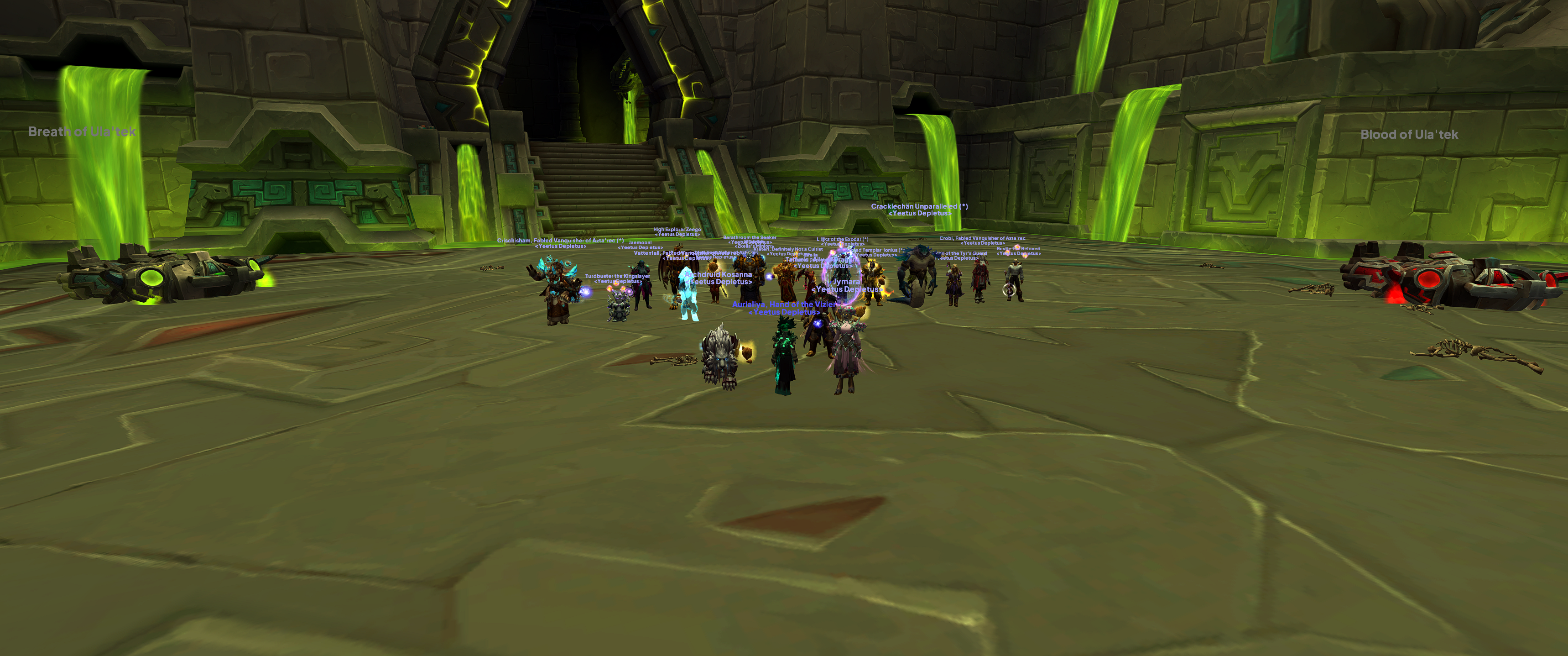 Entombed Sentinels first-kill screenshot